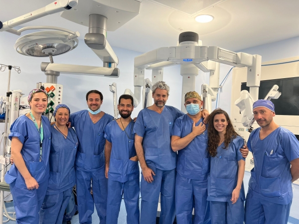 La Unidad de Otorrinolaringología supera el centenar de intervenciones por cirugía robótica