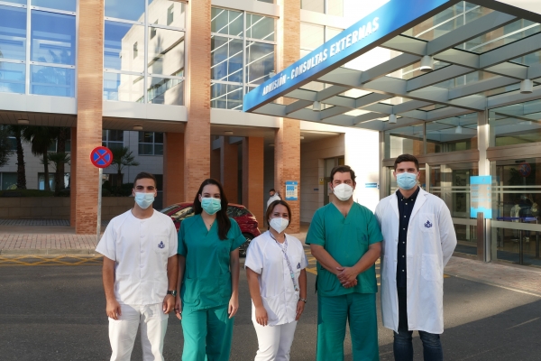 El Hospital San Juan de Dios interviene con éxito un tumor nasal, con reconstrucción de parte del rostro, mediante microcirugía